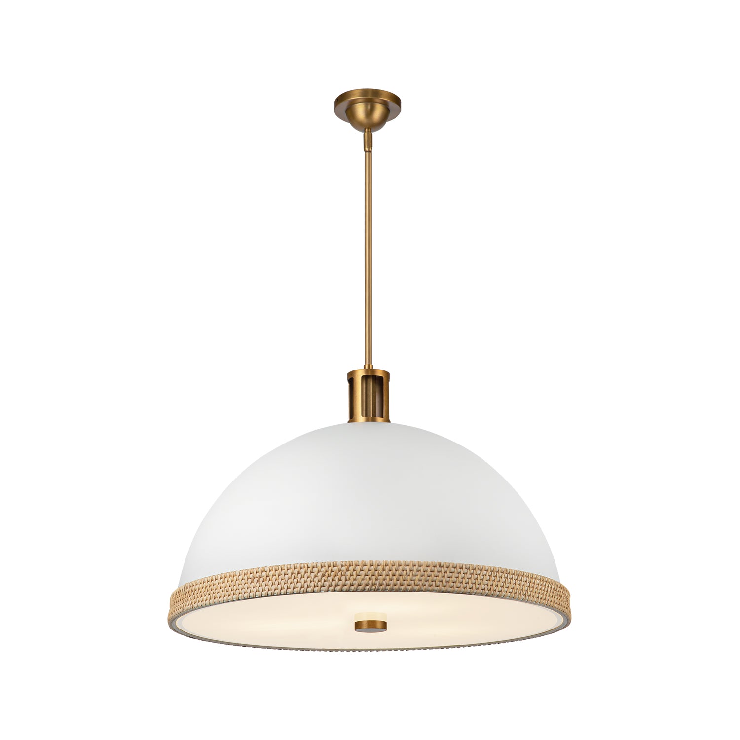 Doral 24-in Steel Pendant