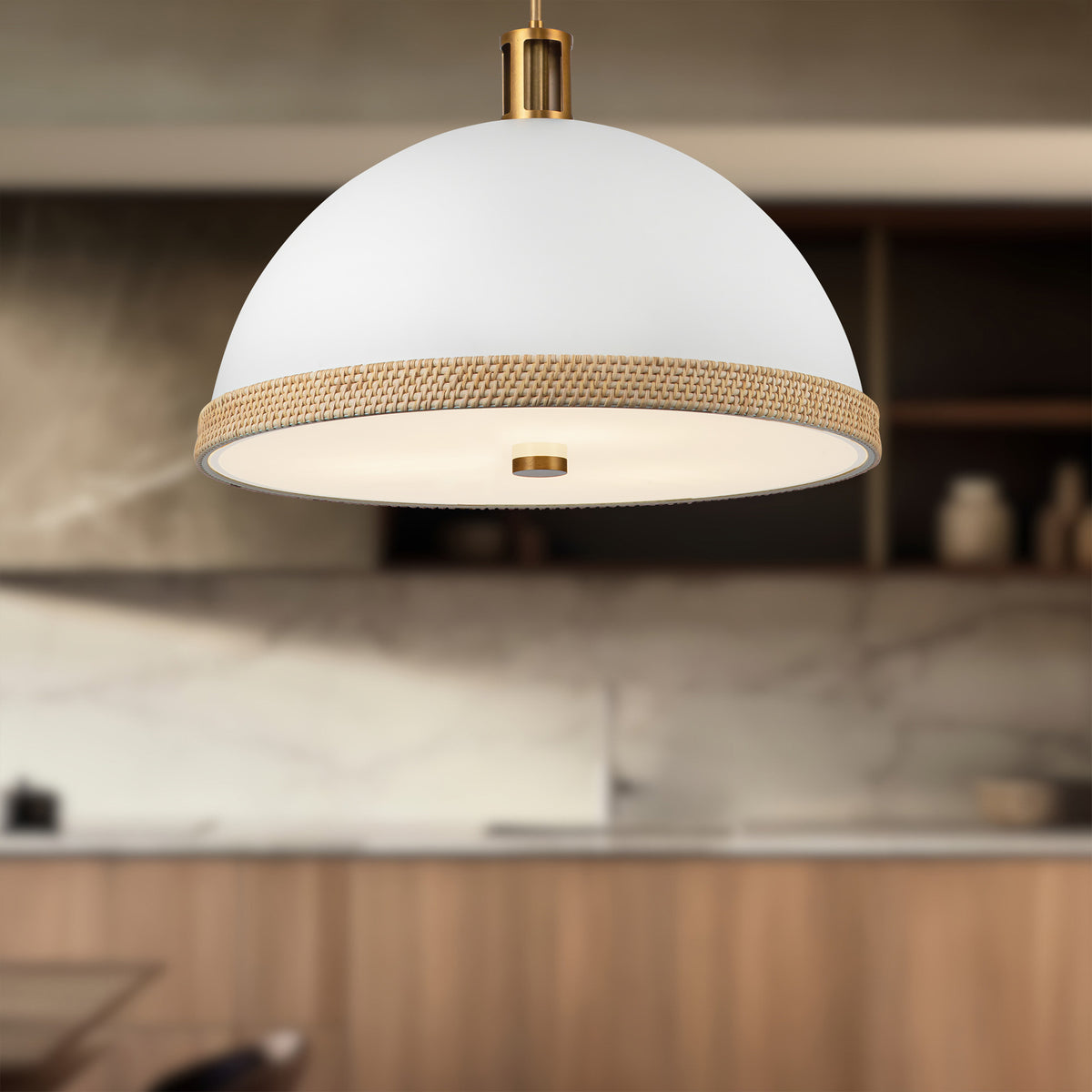 Doral 24-in Steel Pendant