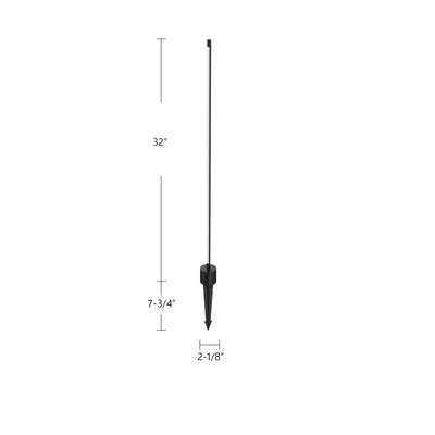 Dorian 30-in Aluminum Outdoor Path Light