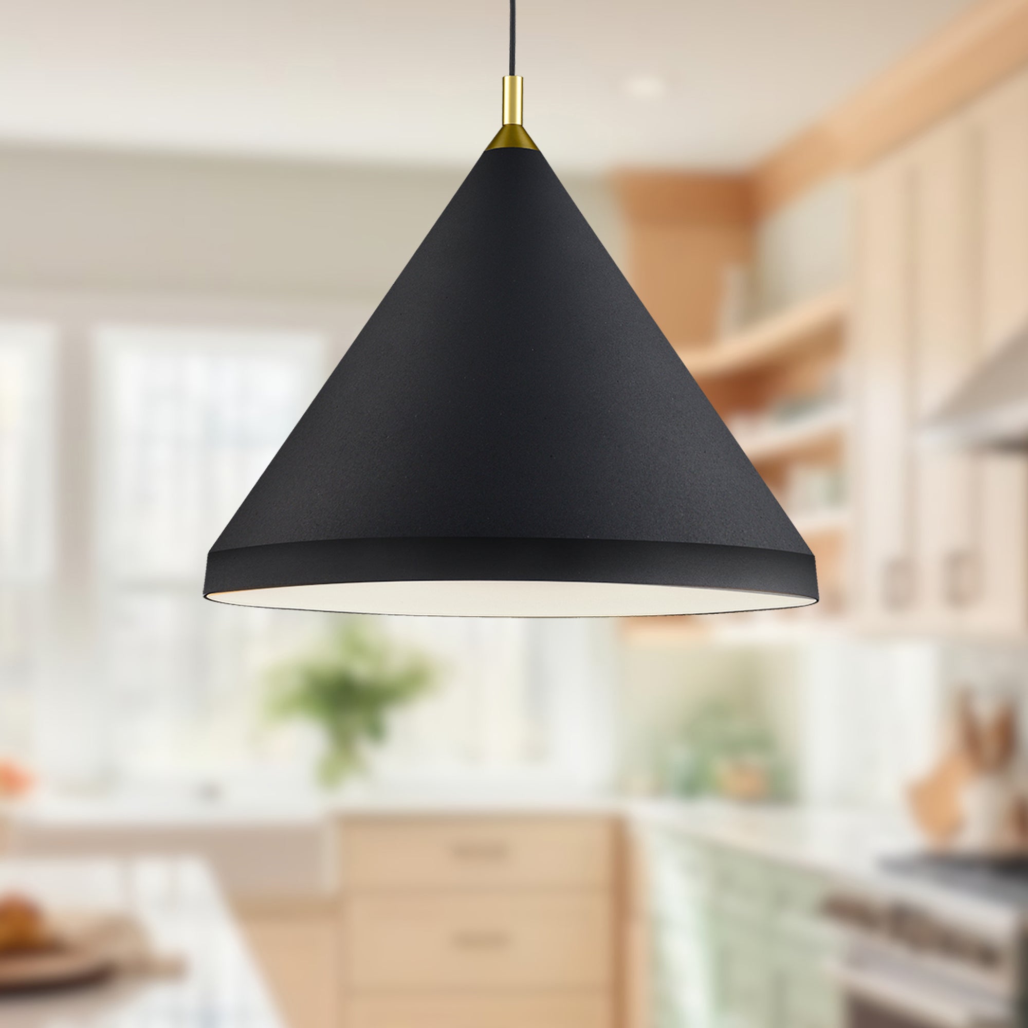 Dorothy 24-in Aluminum Pendant