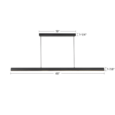 Dottie 4-ft Aluminum Linear Pendant