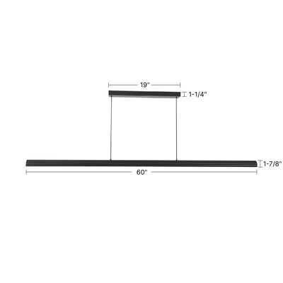 Dottie 5-ft Aluminum Linear Pendant