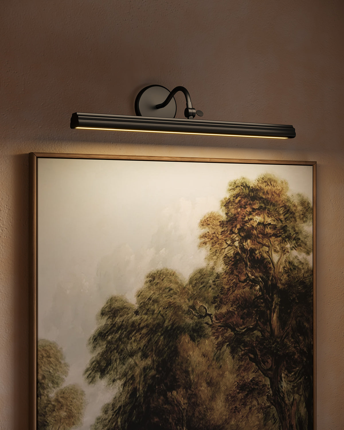Dottie 24-in Aluminum Steel Acrylic Picture Light