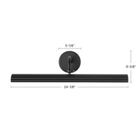 Dottie 24-in Aluminum Steel Acrylic Picture Light