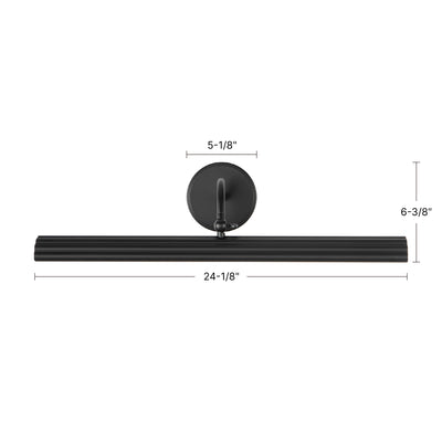 Dottie 24-in Aluminum Steel Acrylic Picture Light