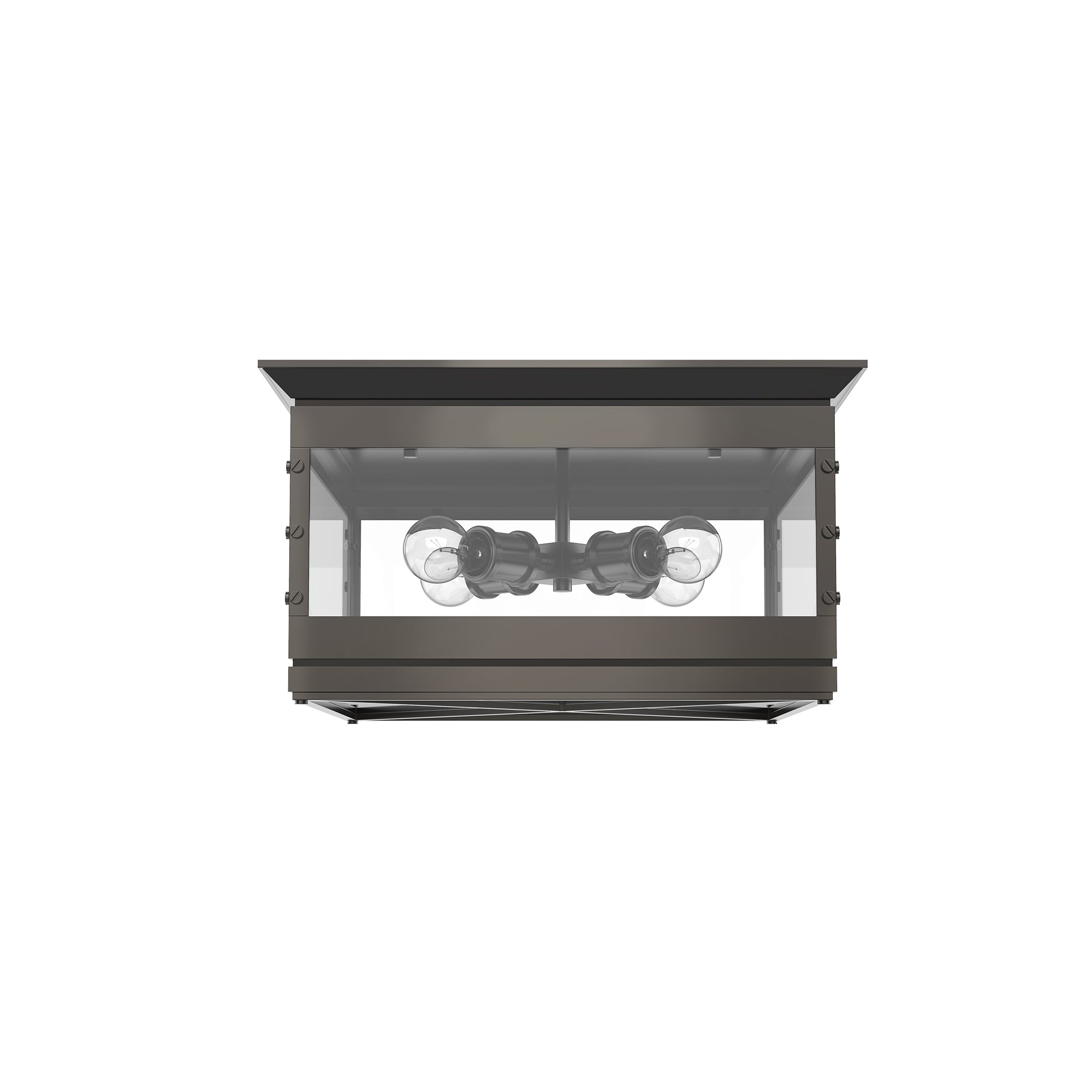 Douglas 18-in Steel Flush Mount