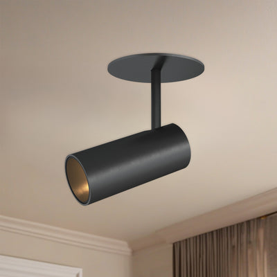 Downey 2-in Aluminum Dimmable LED Semi-Flush Mount