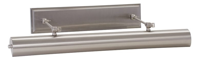 30-inch Oxford Satin Nickel Direct Wire Picture Light