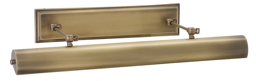 30-inch Oxford Antique Brass LED Direct Wire Picture Light
