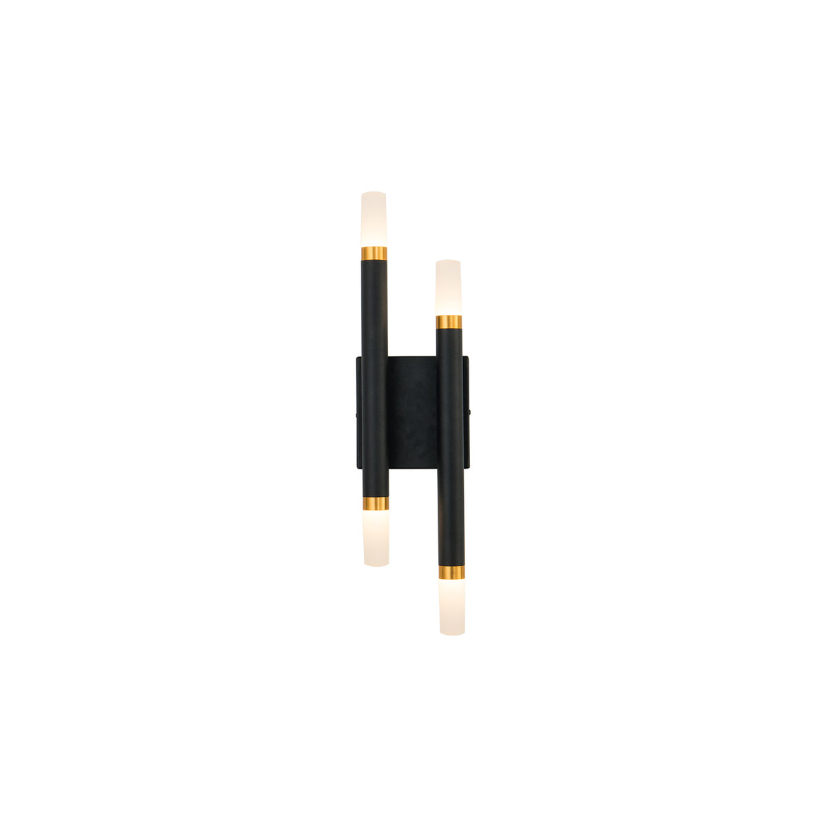 Draven 5-in Aluminum Acrylic Wall Sconce