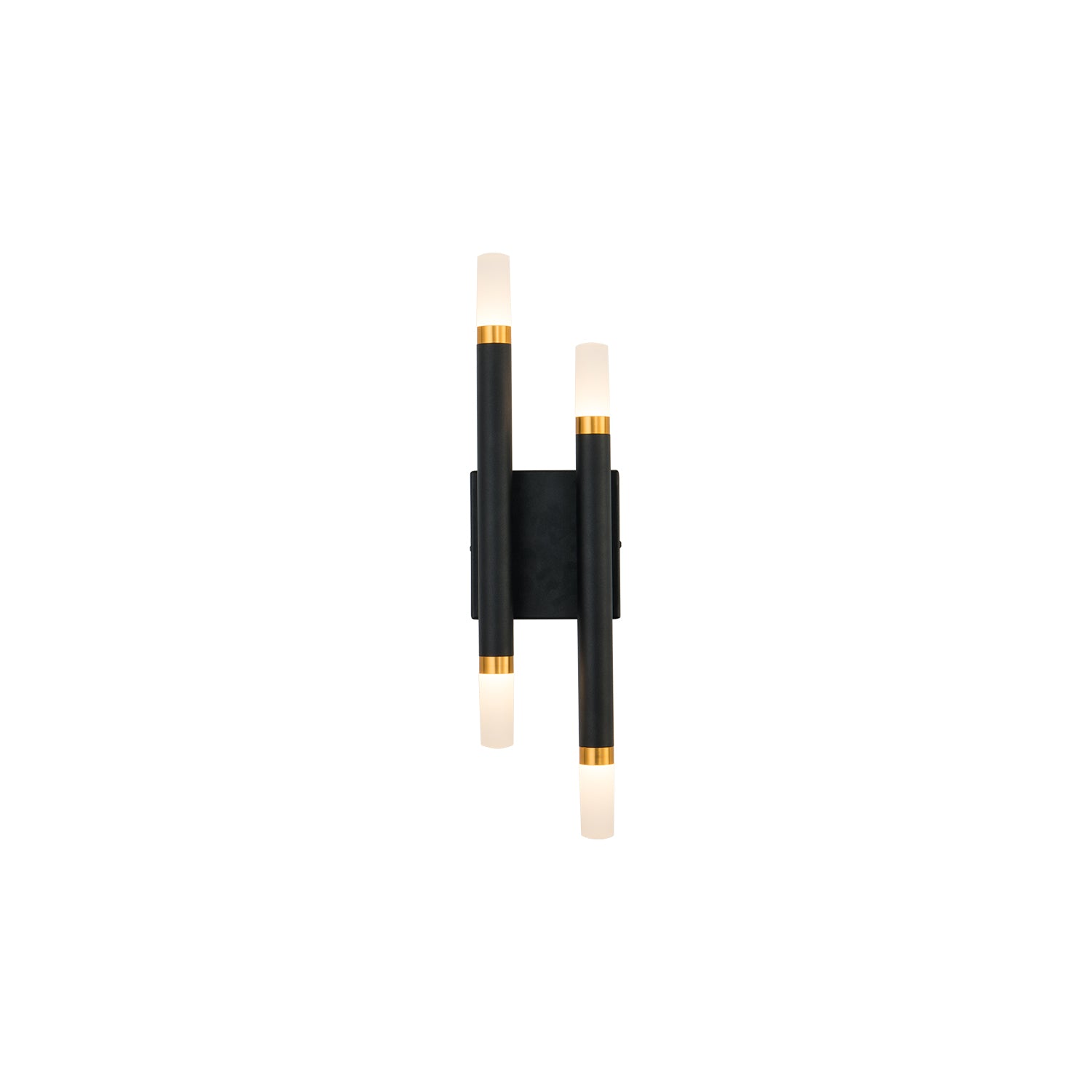 Draven 5-in Aluminum Acrylic Wall Sconce