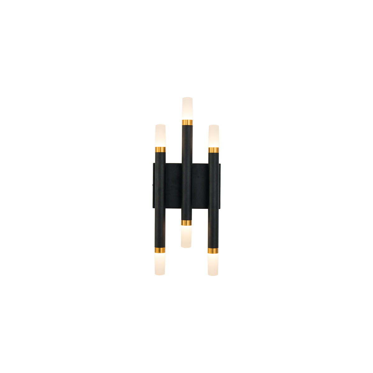 Draven 7-in Aluminum Acrylic Wall Sconce