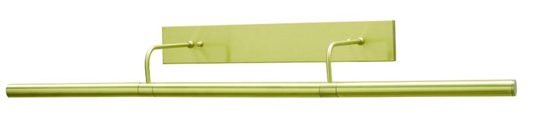 36-inch Slim-Line Satin Brass Direct Wire Picture Light