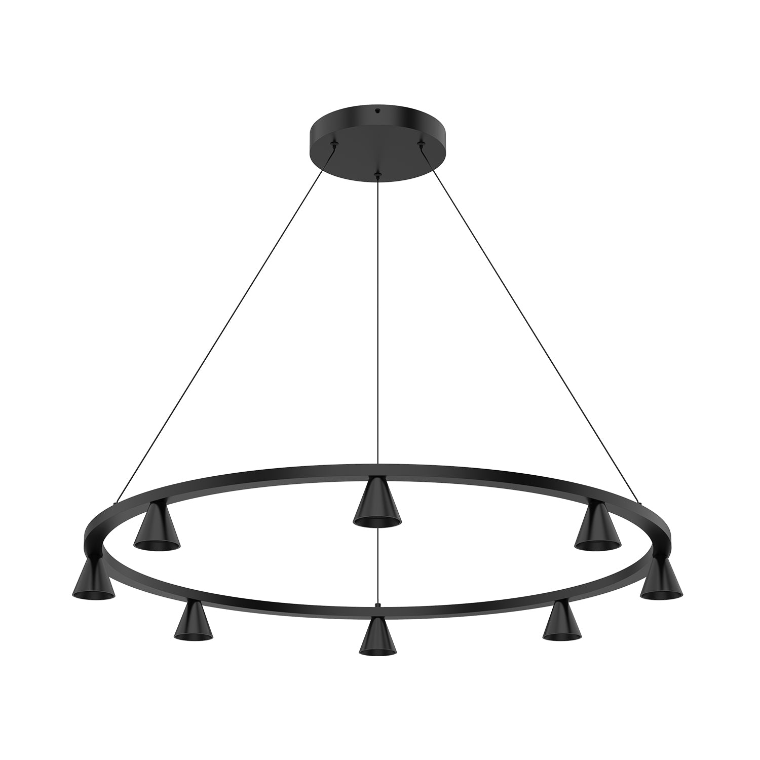 Dune 33-in Aluminum Chandelier
