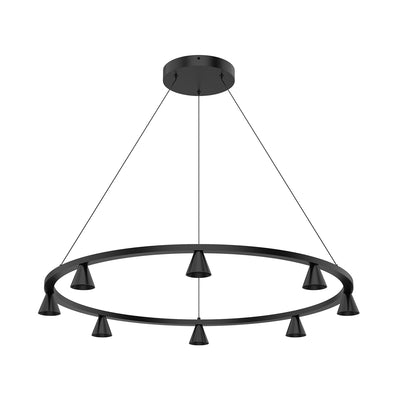 Dune 33-in Aluminum Chandelier