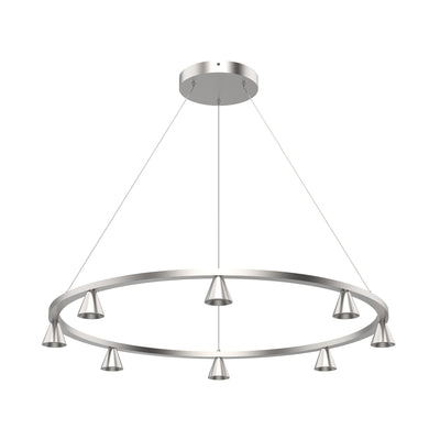 Dune 33-in Aluminum Chandelier