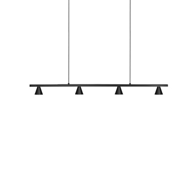 Dune 37-in Aluminum Linear Pendant