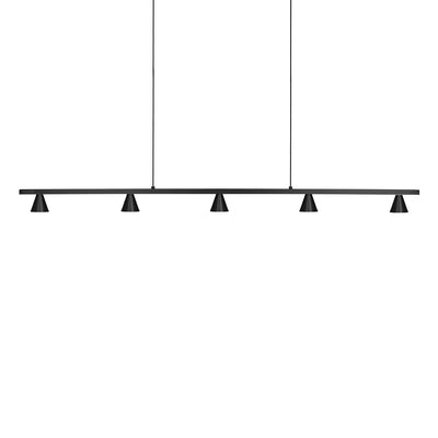Dune 47-in Aluminum Linear Pendant