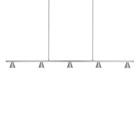 Dune 47-in Aluminum Linear Pendant