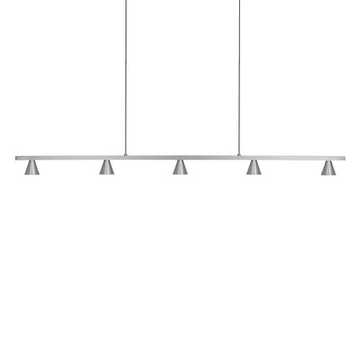 Dune 47-in Aluminum Linear Pendant