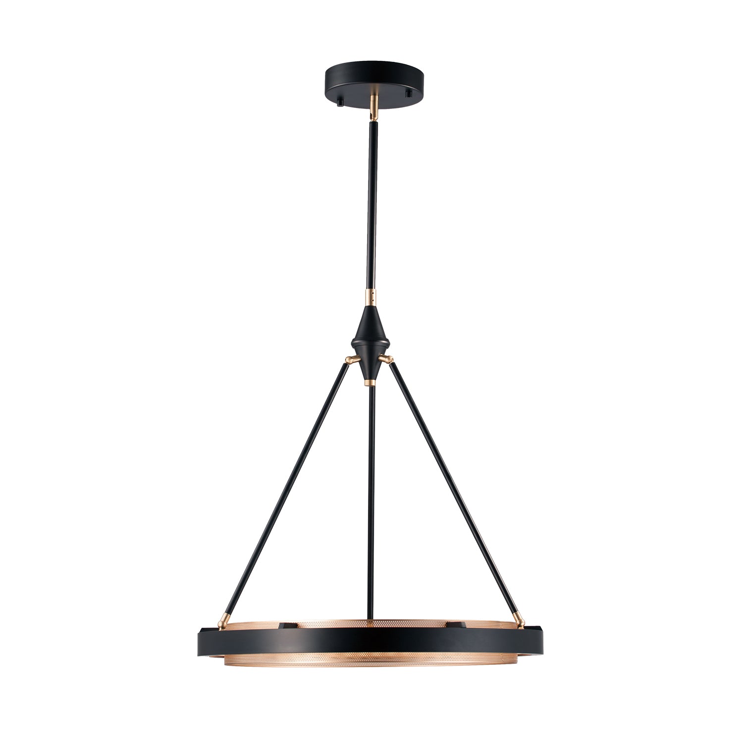 Duo 24-in Steel Pendant