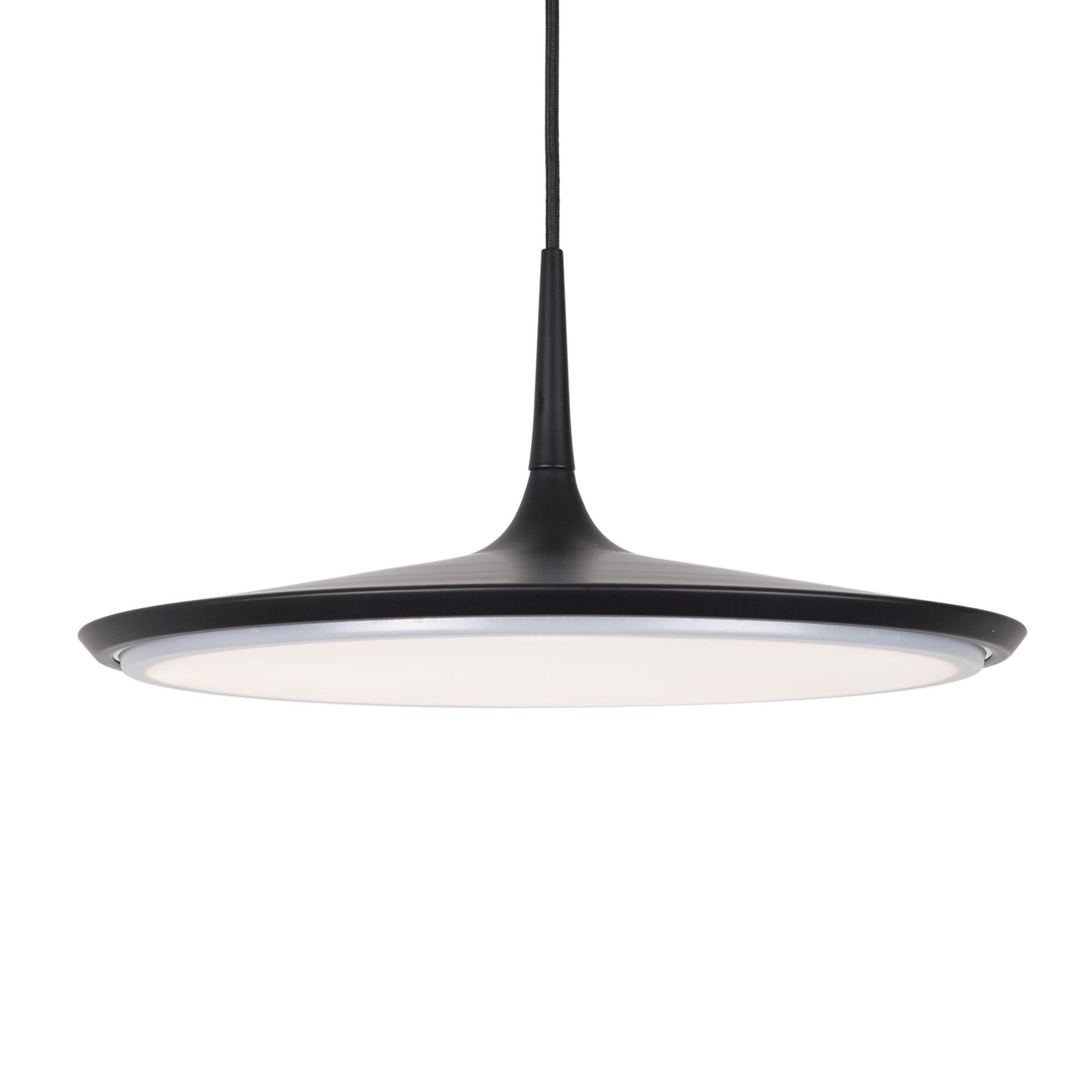 Disc 16-in Steel Pendant