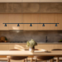 Dune 47-in Aluminum Linear Pendant