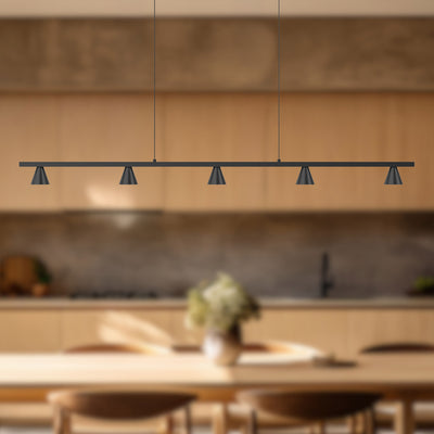 Dune 47-in Aluminum Linear Pendant