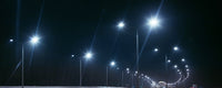 Commercial LED 150W Area Light 3 Color & 3 Wattage Selectable Type III High Voltage