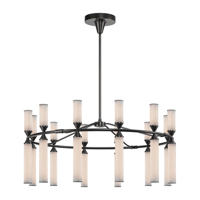 Edwin 38-in Steel Chandelier