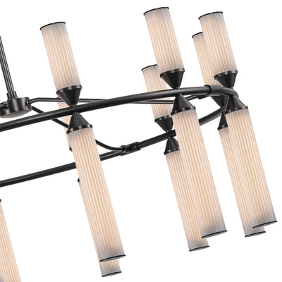 Edwin 38-in Steel Chandelier