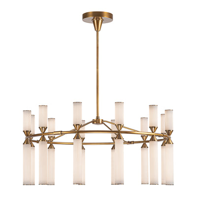 Edwin 38-in Steel Chandelier
