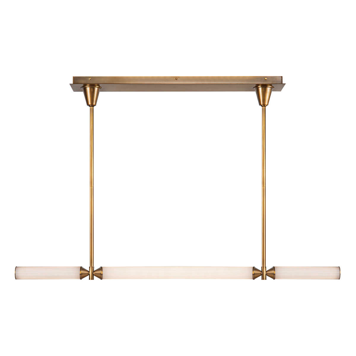 Edwin 48-in Steel Linear Pendant