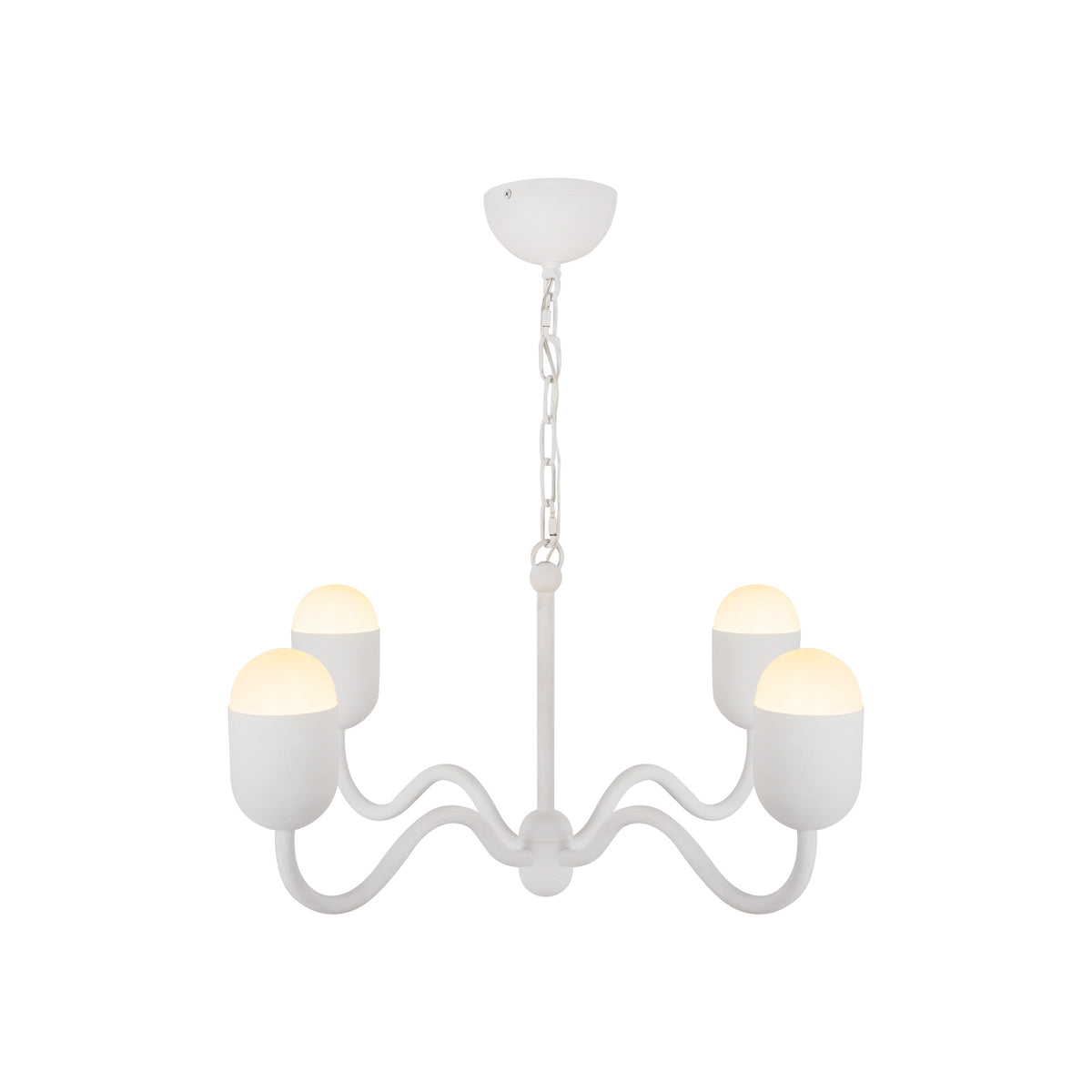 Effie 27-in Aluminum Chandelier