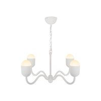 Effie 27-in Aluminum Chandelier