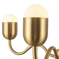 Effie 27-in Aluminum Chandelier
