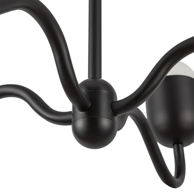 Effie 27-in Aluminum Chandelier
