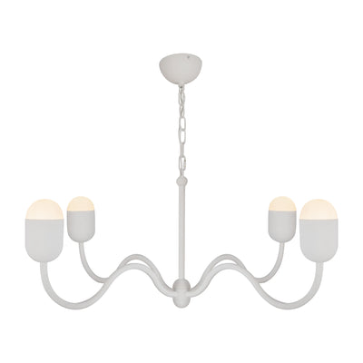 Effie 39-in Aluminum Chandelier