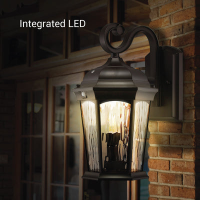 LED Flickering Flame Lantern Decorative Fixture