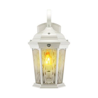 LED Flickering Flame Lantern with Motion Sensor