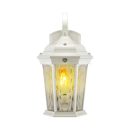 LED Flickering Flame Lantern with Motion Sensor
