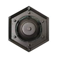 LED Flickering Flame Hanging Security Light Bronze with Water Glass