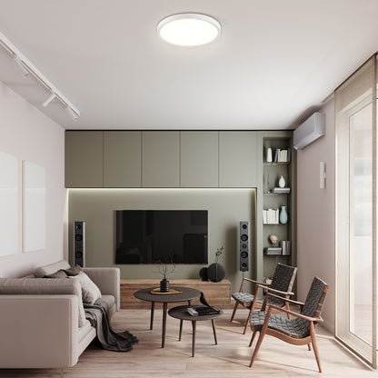 Residential LED Ceiling Light 15W Adjustable Brightness