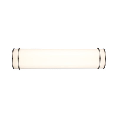 Residential LED Vanity Light 28W 2ft 5-Color Selectable Brushed Nickel