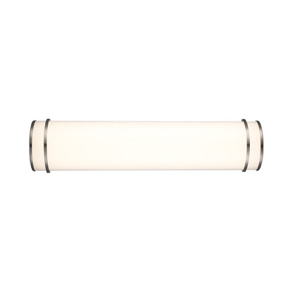Residential LED Vanity Light 28W 2ft 5-Color Selectable Brushed Nickel