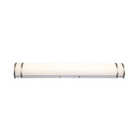 Residential LED Vanity Light 28W 2ft 5-Color Selectable Brushed Nickel