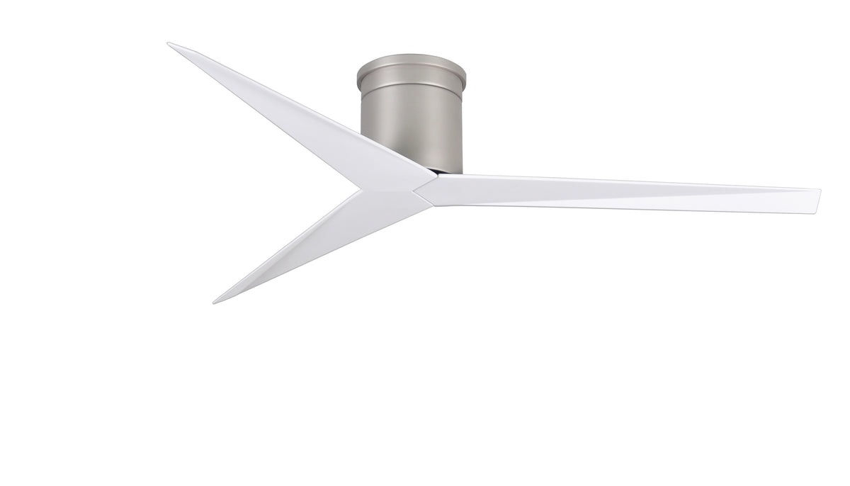 56-Inch Hugger Eliza 3-Blade Flush Mount Ceiling Fan Without Light Kit