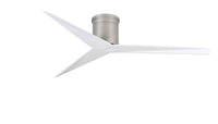 56-Inch Hugger Eliza 3-Blade Flush Mount Ceiling Fan Without Light Kit