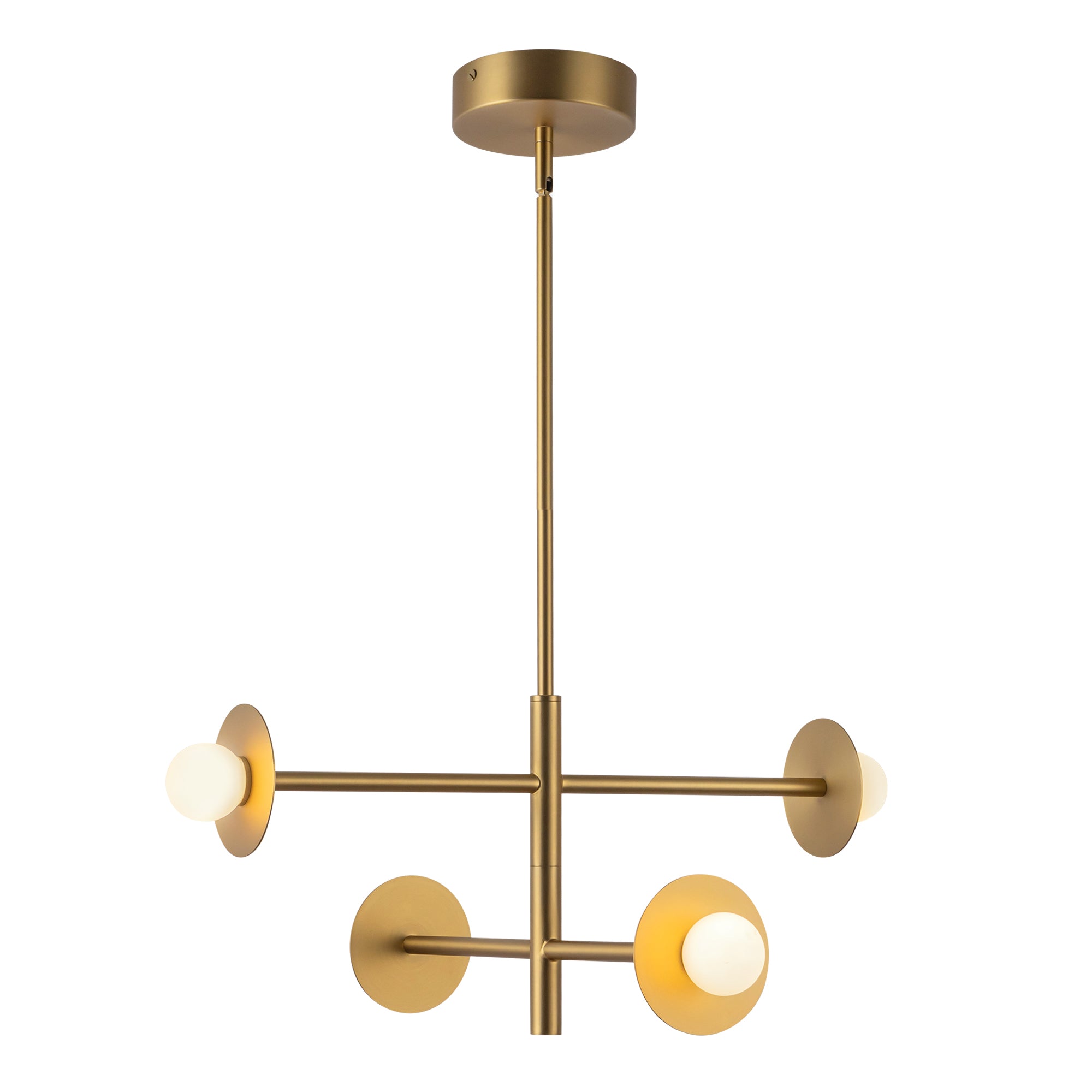 Elixir 22-in Steel Chandelier