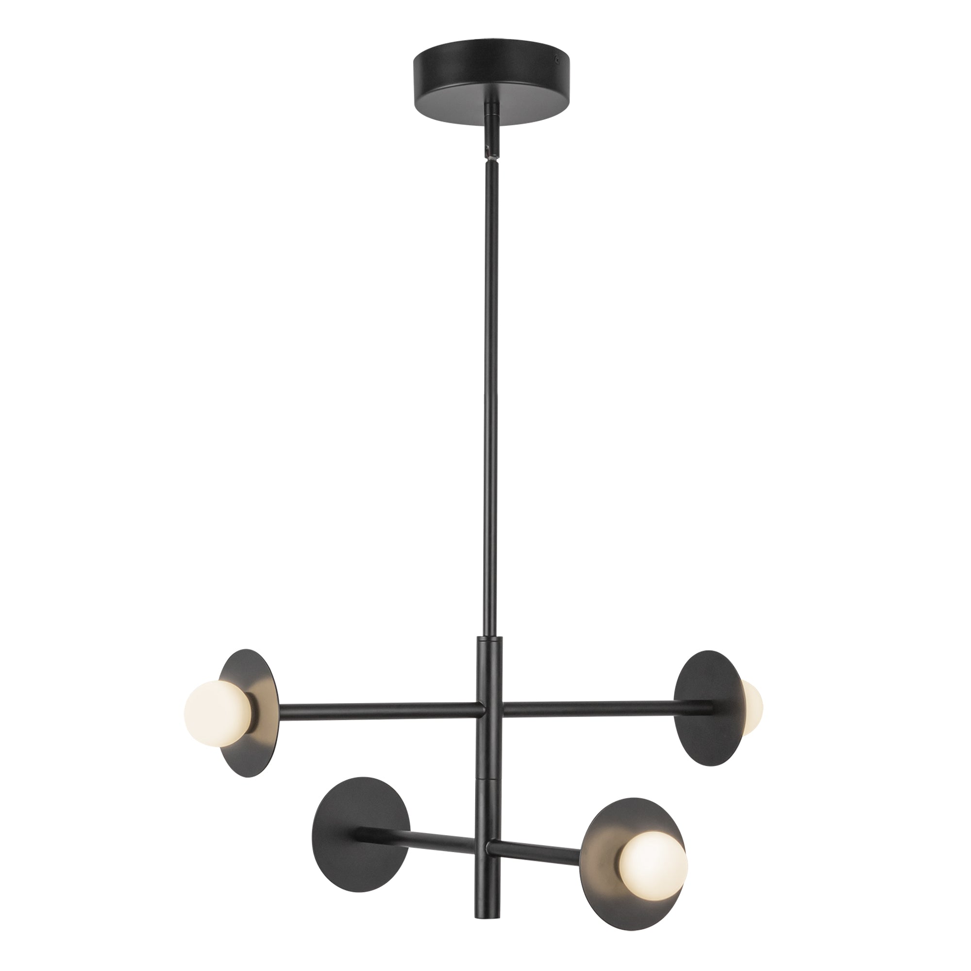 Elixir 22-in Steel Chandelier